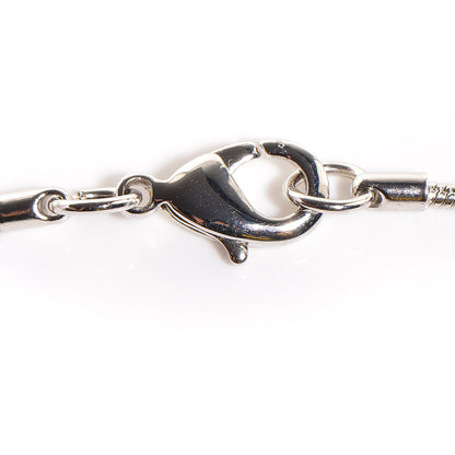 Chanel No. 19 Perfume Bottle Necklace Silver 6 of 7