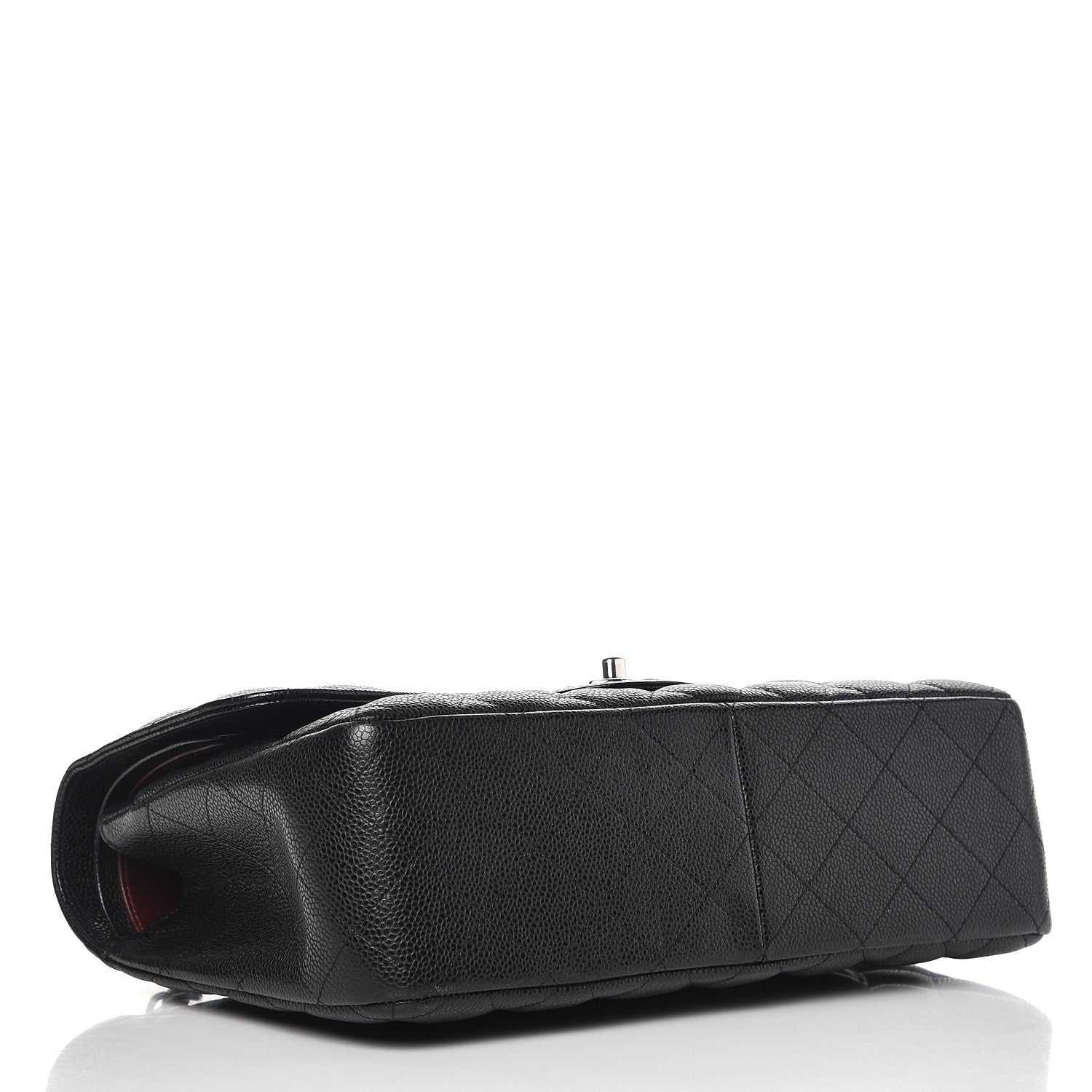 Chanel Caviar Quilted Jumbo Double Flap Black 5 of 9