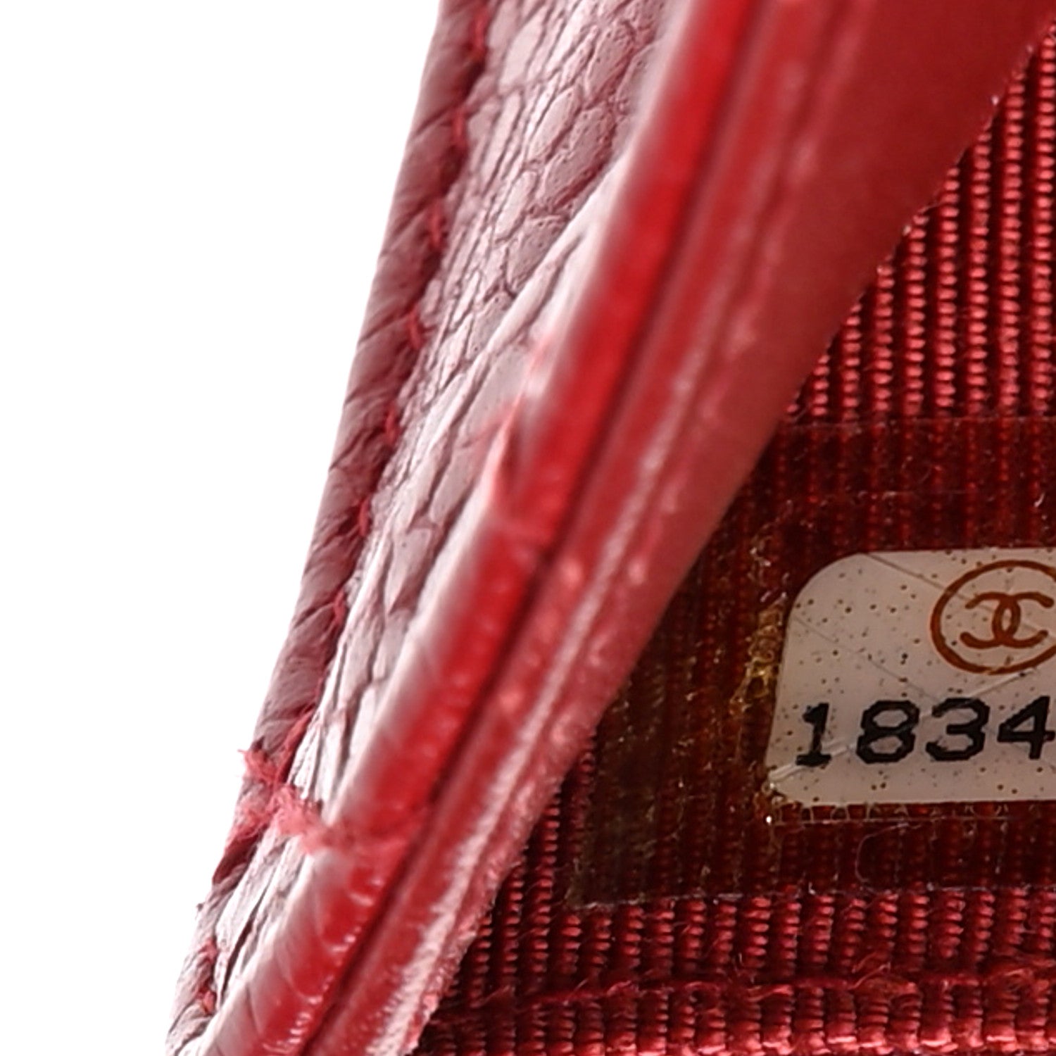 Chanel Caviar Quilted Zipped Pocket Wallet Red 9 of 11