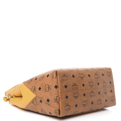 MCM Visetos Medium Klara Hobo Cognac Yellow 5 of 11