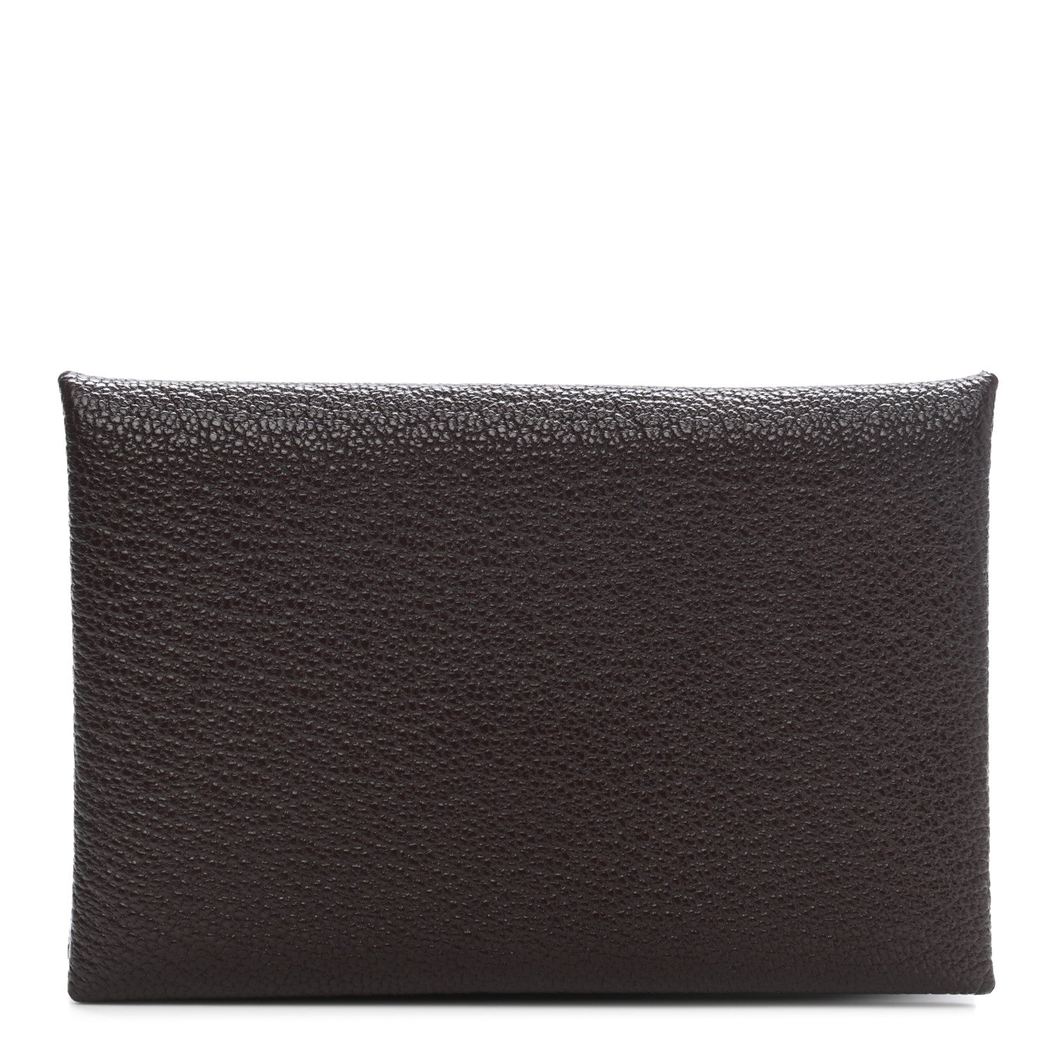 Hermes Chevre Chandra Verso Calvi Card Case Black Saphir 1 of 7