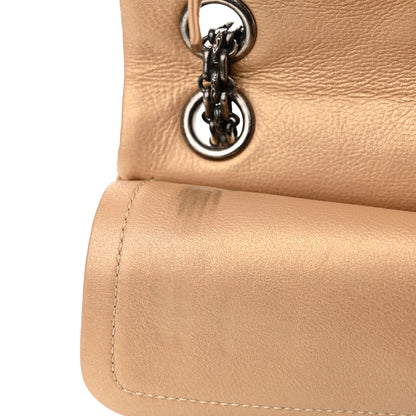 Chanel Metallic Calfskin Quilted Lucky Charms 2.55 Reissue 224 Flap Gold 12 of 14