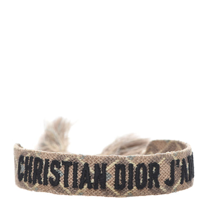 Christian Dior Woven Cotton J'Adior Friendship Bracelet 1 of 4