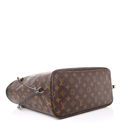Louis Vuitton Monogram World Tour Neverfull MM 4 of 14