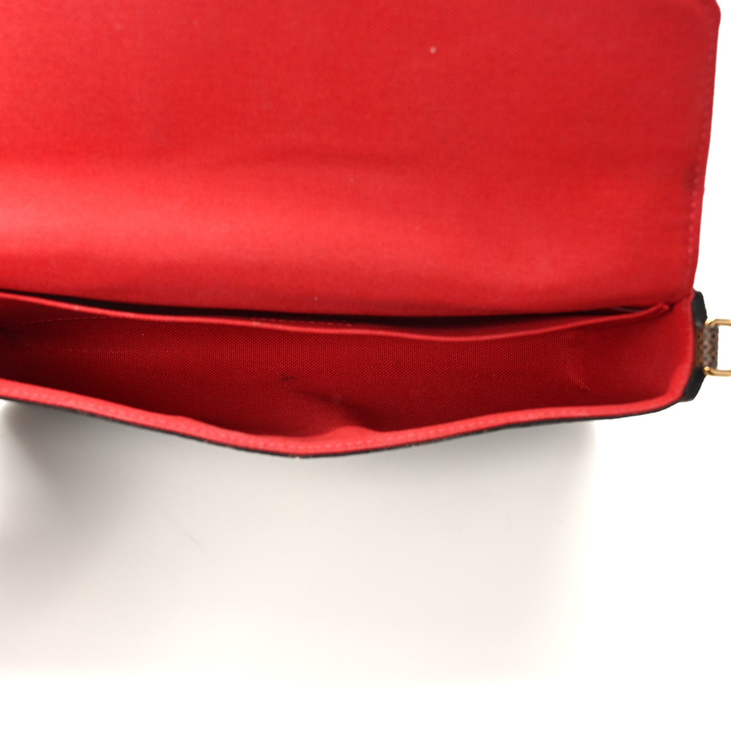 Damier Ebene Pochette Felicie Chain Wallet