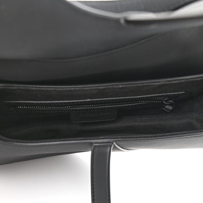 Christian Dior Ultra Matte Calfskin Saddle Bag Black 5 of 11