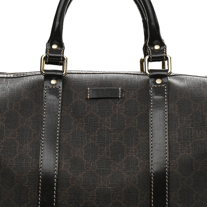 Gucci GG Supreme Monogram Medium Boston Dark Brown 8 of 10