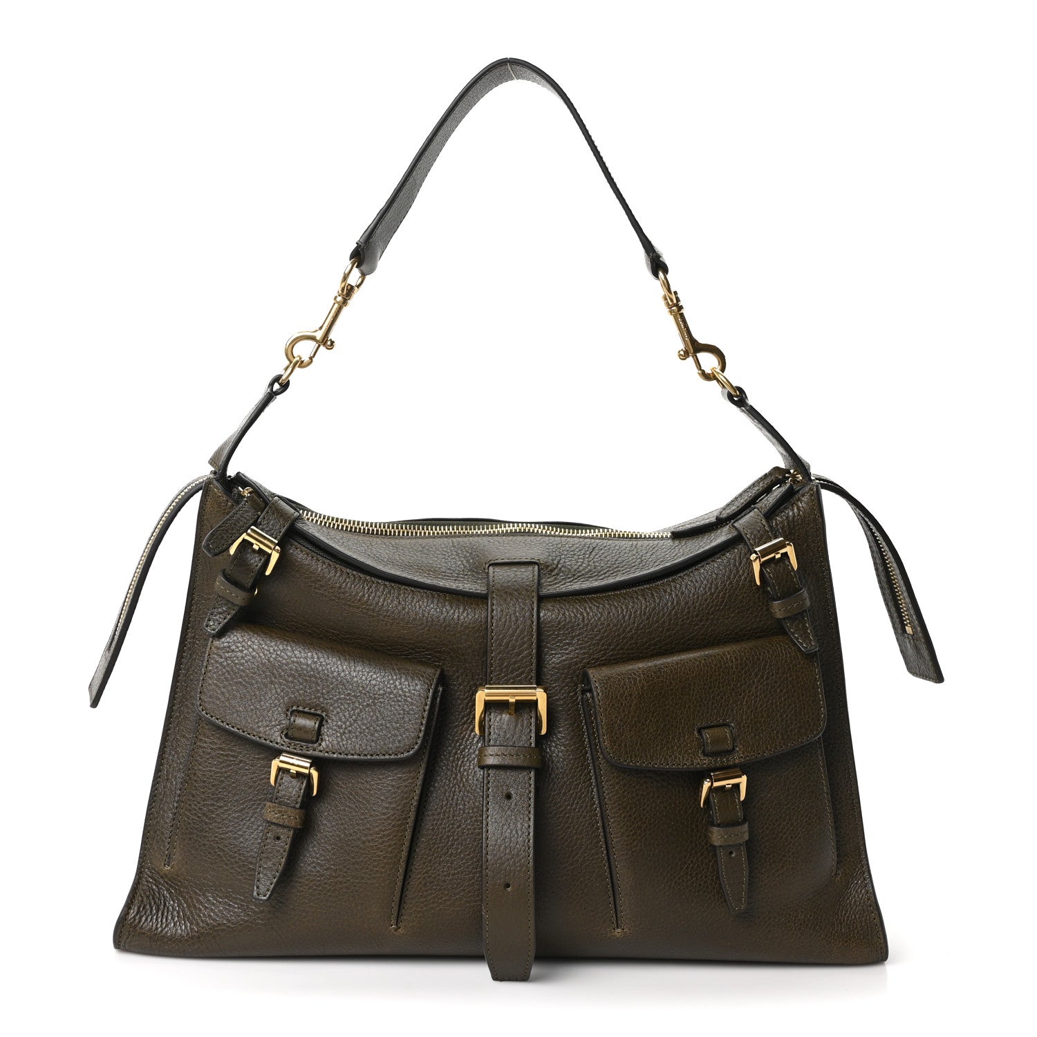 Mulberry Legacy NVT Roxanne Shoulder Bag Juniper Green 1 of 9