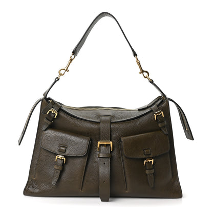 Mulberry Legacy NVT Roxanne Shoulder Bag Juniper Green 1 of 9
