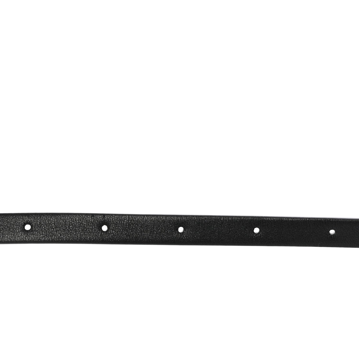 Valentino Garavani Calfskin VLogo Wrap 10mm Belt 75 30 Black 4 of 6