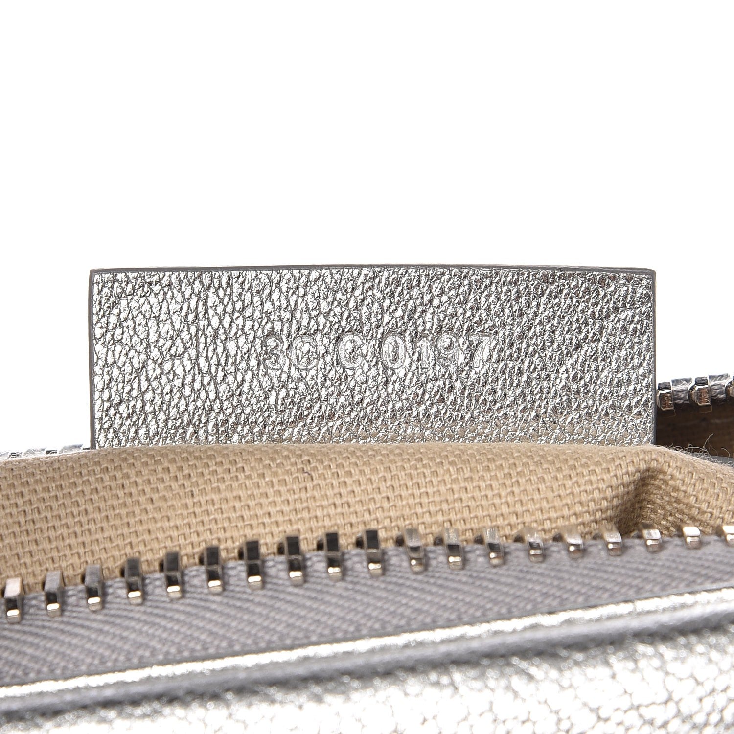 Givenchy Metallic Sugar Goatskin Small Antigona Silver 8 of 8