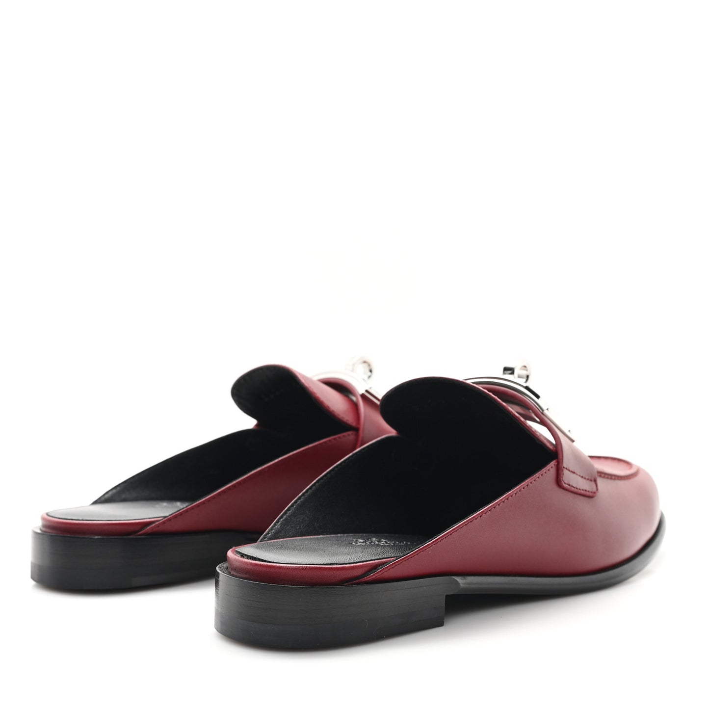 Calfskin Iota Mules 39 Rouge H