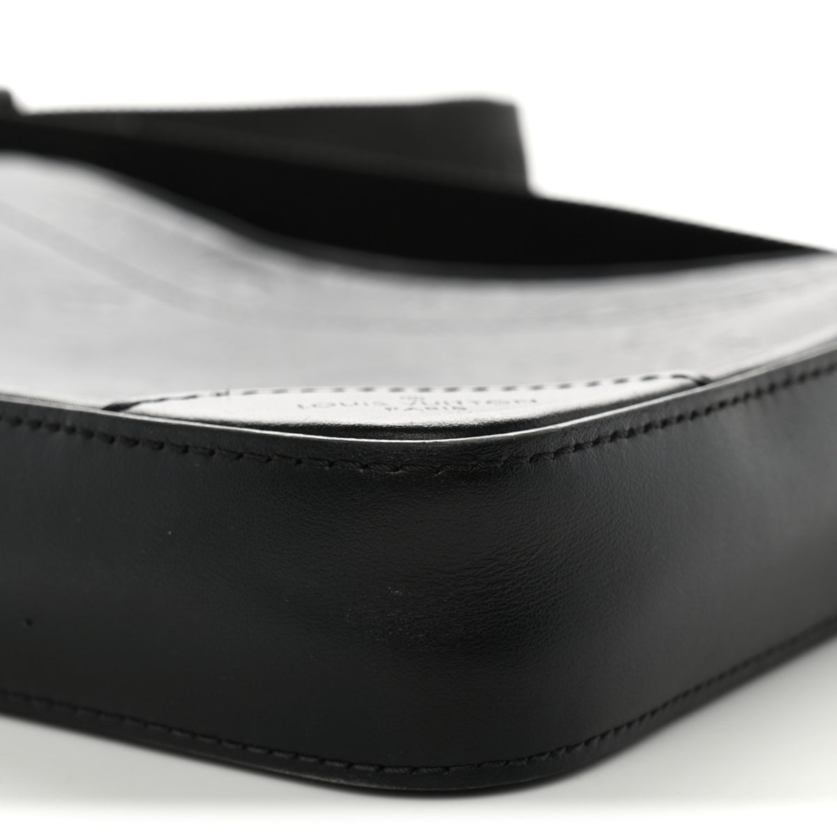 Calfskin Monogram Shadow Duo Messenger Black