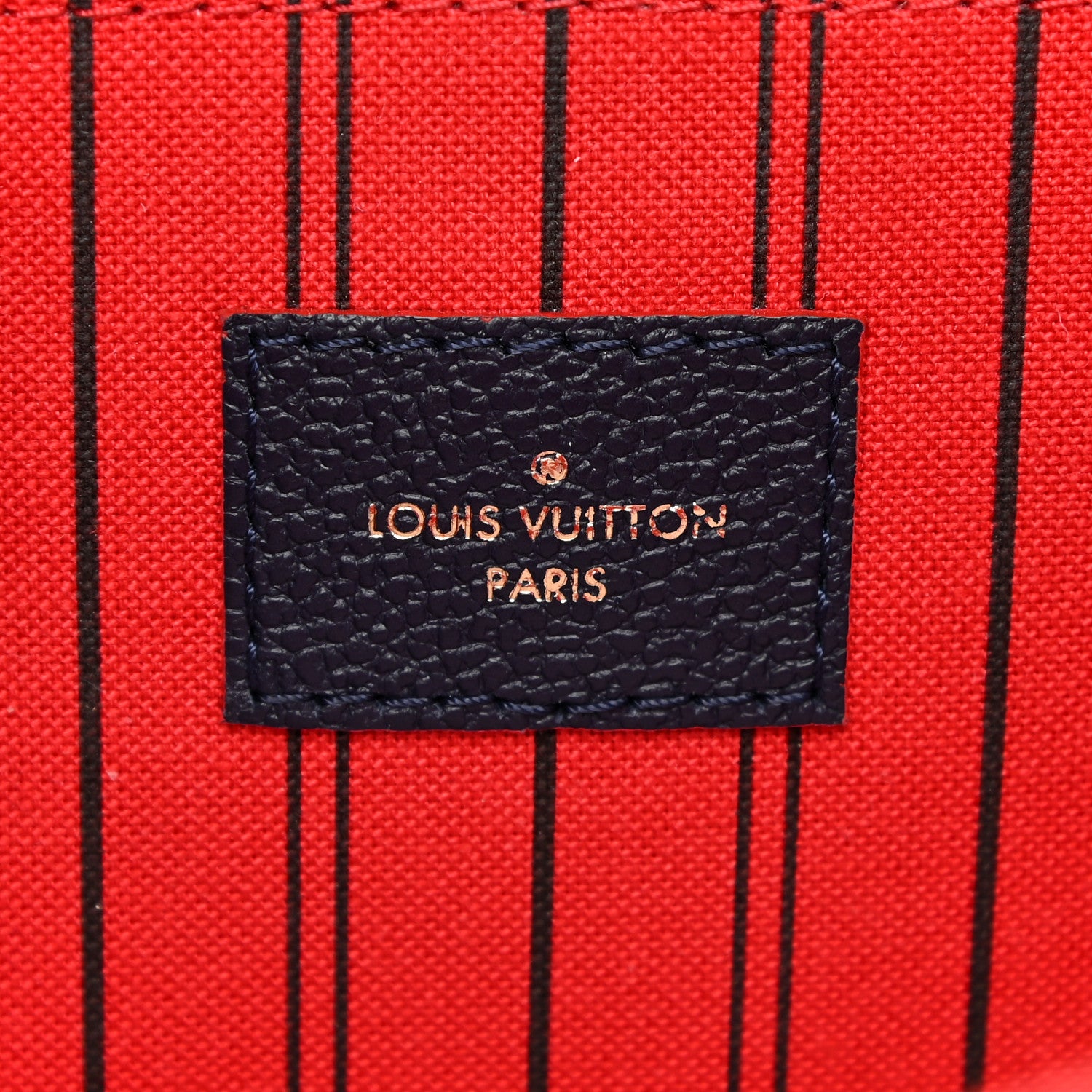 Louis Vuitton Empreinte Pochette Metis Marine Rouge 7 of 14