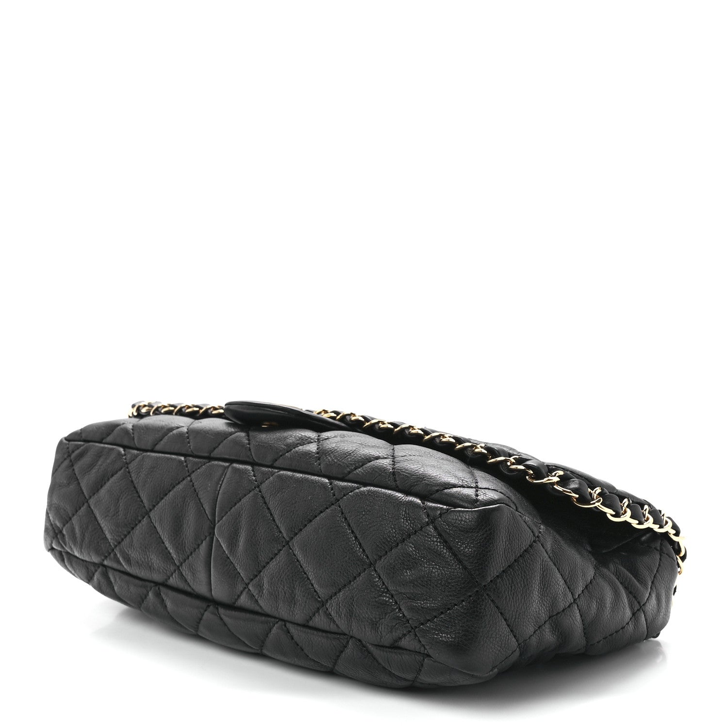 Chanel Calfskin Quilted Medium Chain Me Flap Black 8 of 10