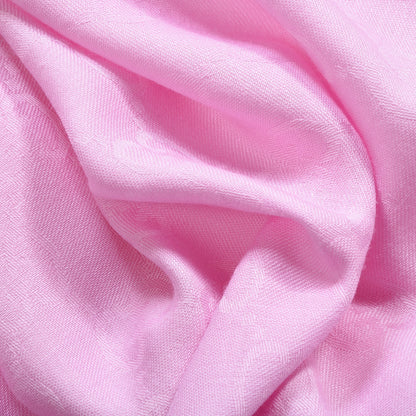 Gucci Wool Silk GG Monogram GGNat Scarf Rose 3 of 4