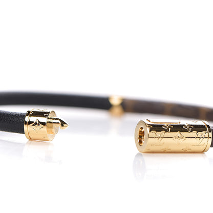Louis Vuitton Monogram Daily Confidential Bracelet 19 Black 3 of 3