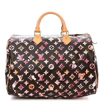 Louis Vuitton Watercolor Aquarelle Speedy 35 Brown 1 of 12