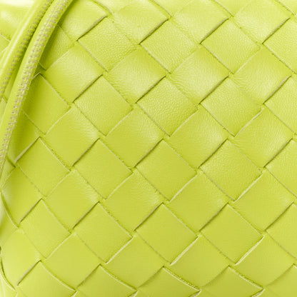 Bottega Veneta Nappa Intrecciato Mini Loop Camera Bag Acid Kiwi 7 of 10
