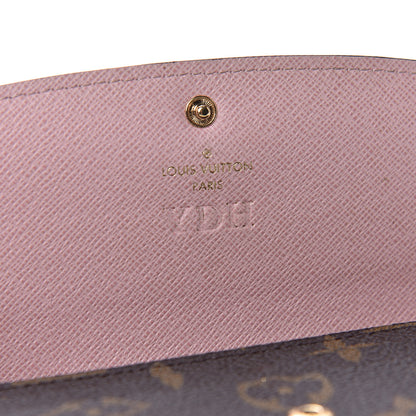 Louis Vuitton Monogram Emilie Wallet Rose Ballerine 7 of 14