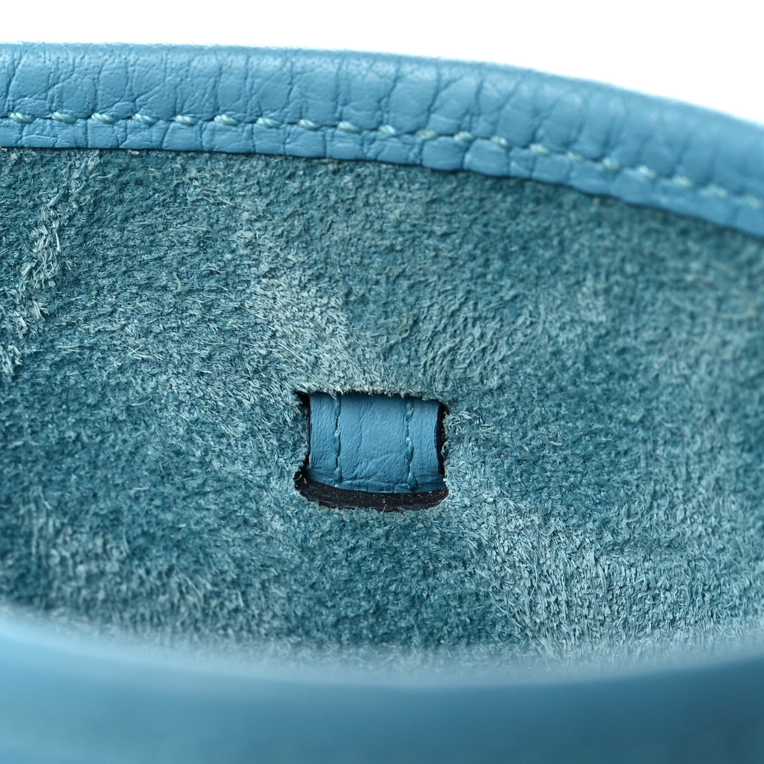 Hermes Taurillon Clemence Amazone Evelyne TPM Bleu du Nord Vert Verone 11 of 11