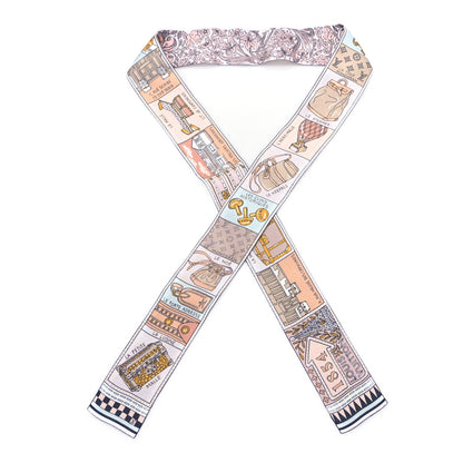 Louis Vuitton Silk Jeu De Louis BB Bandeau Blush 1 of 3