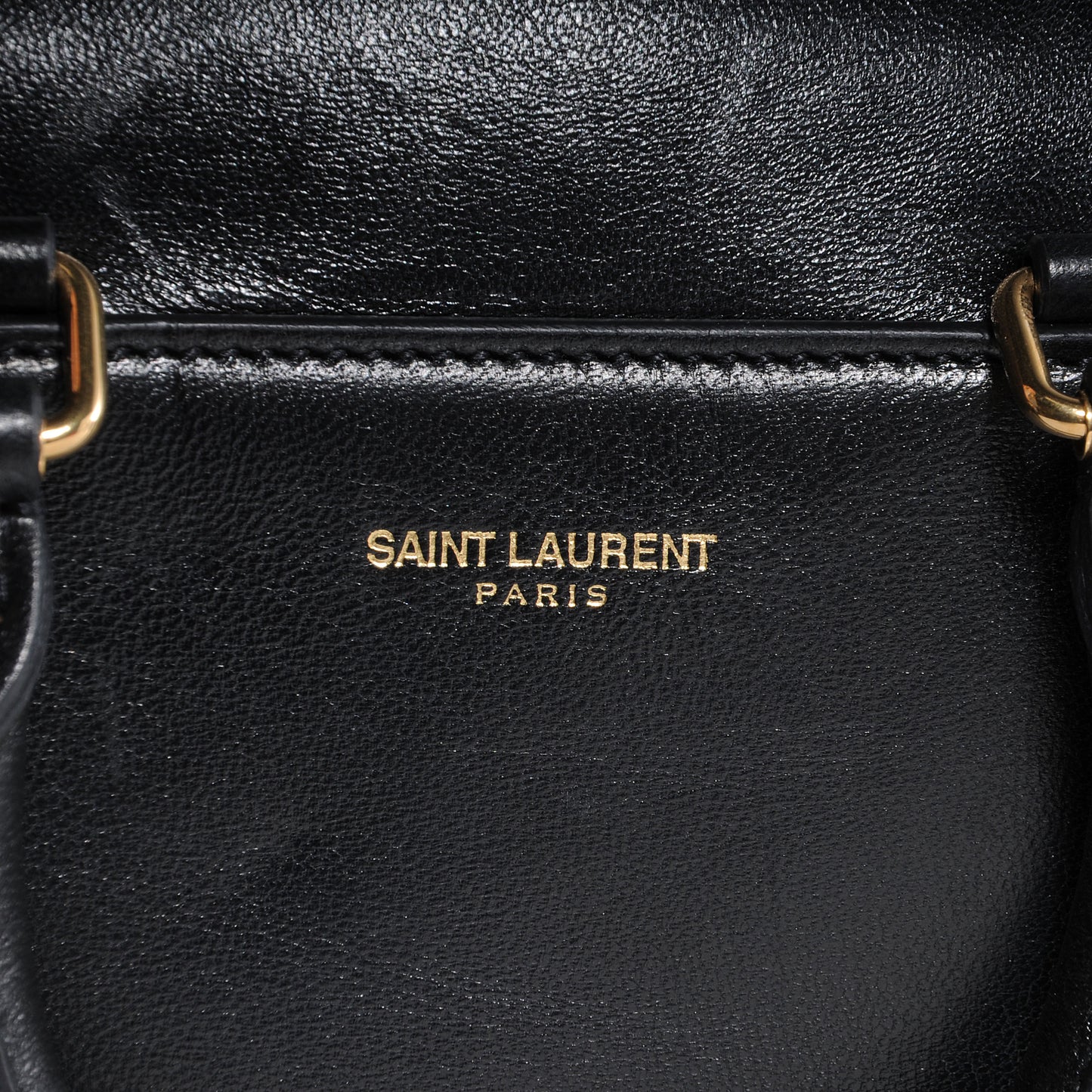 Leather Classic Duffle Toy Black