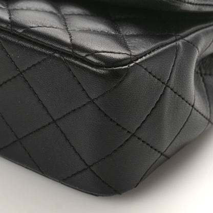 Chanel Lambskin Quilted Mini Rectangular Flap Black 9 of 9