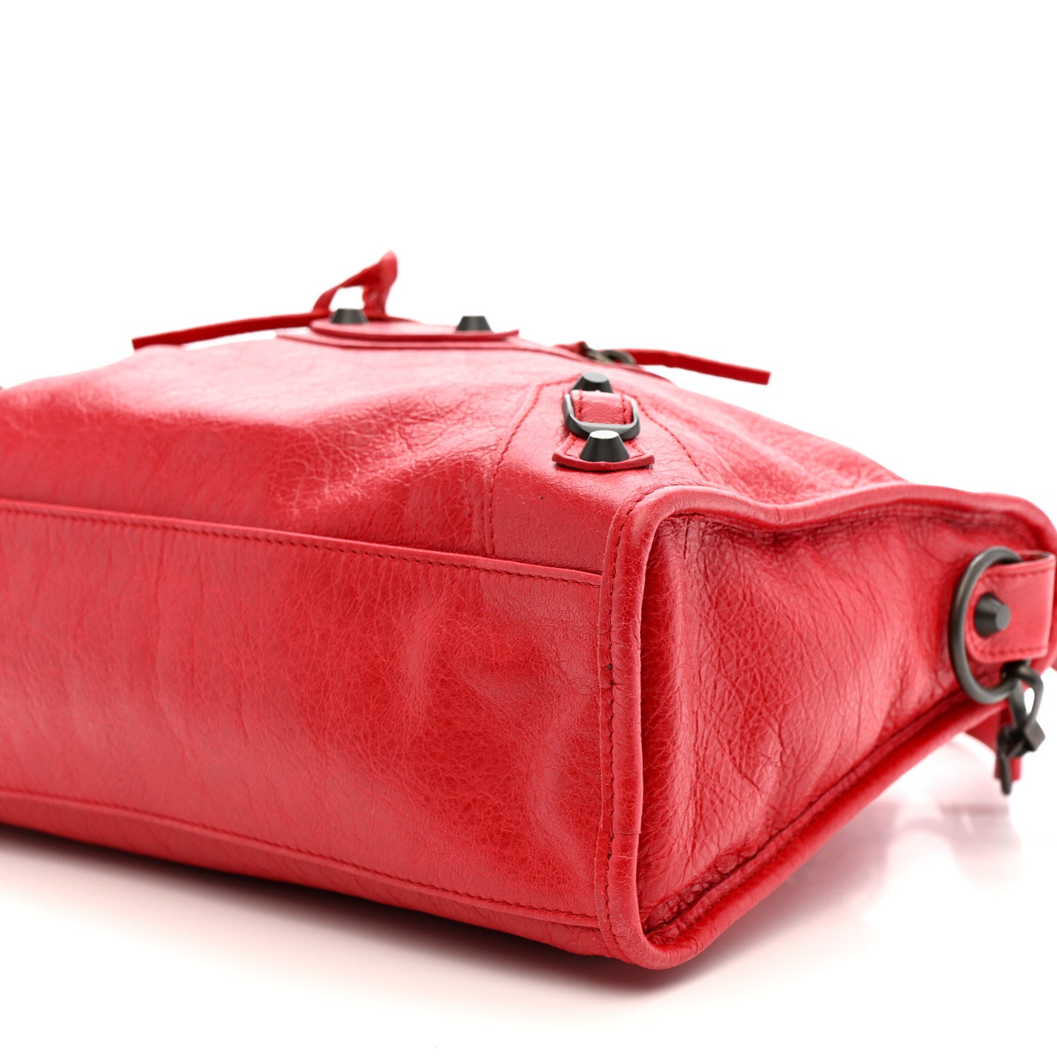 Balenciaga Agneau Classic Hardware S City Rouge Cardinal 1820193