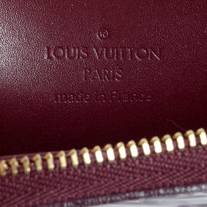 Louis Vuitton Vernis Zippy Coin Purse Wallet Rouge Fauviste 6 of 7