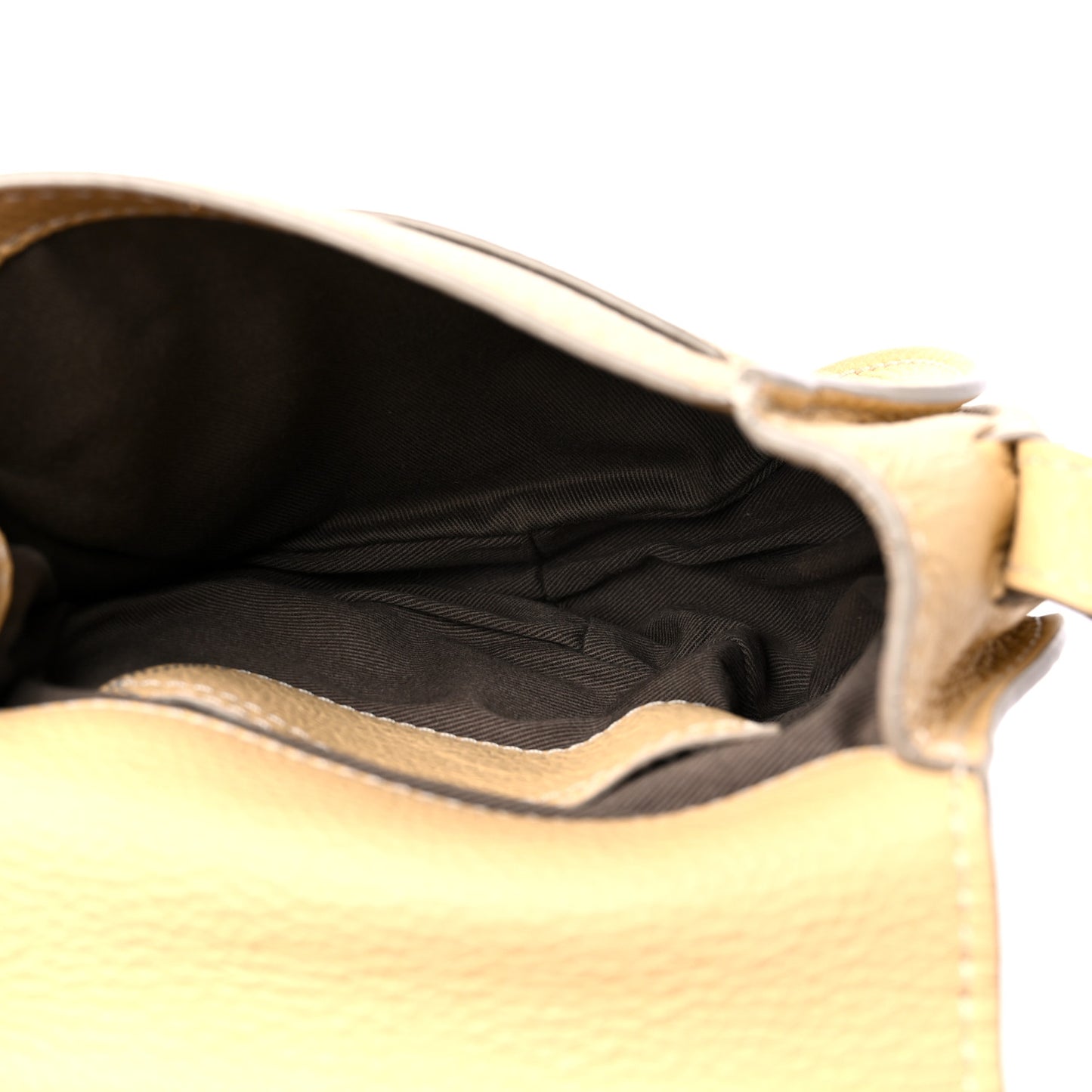 Calfskin Mini Marcie Round Crossbody Bag Sunlight