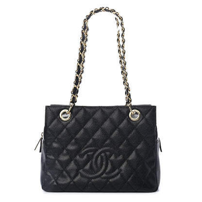 Chanel Caviar Quilted Petit Timeless Tote PTT Black 1 of 4