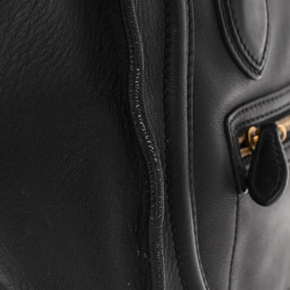 Celine Smooth Calfskin Micro Luggage Black 12 of 17