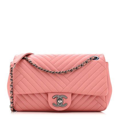 Chanel Lambskin Quilted Small CC Crossing Flap Pink 1 of 10