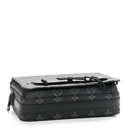 Louis Vuitton Monogram Eclipse Steamer Messenger 4 of 9