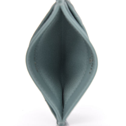 Chanel Caviar Quilted Card Holder Light Blue 5 of 9