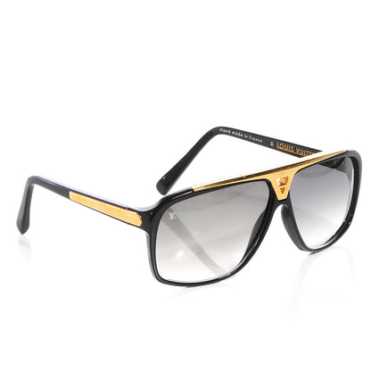 Louis Vuitton Acetate Evidence Sunglasses Z0105W Black 5 of 23