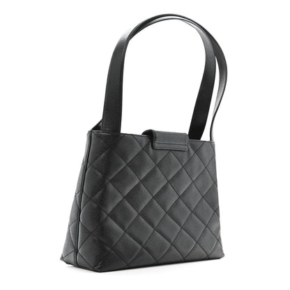 Chanel Caviar Diamond Flap Shoulder Bag Black 5 of 16