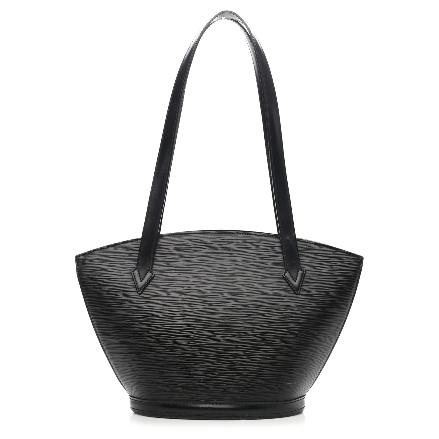 Epi Saint Jacques PM Long Straps Black