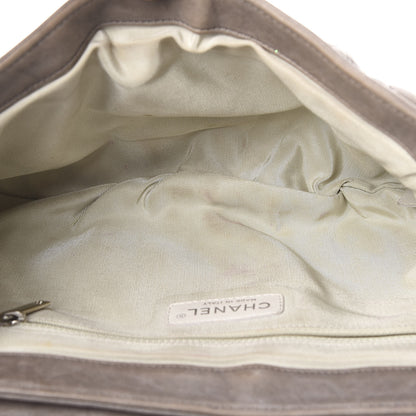 Chanel Washed Lambskin Quilted Medium Chain Around Messenger Taupe 5 of 15