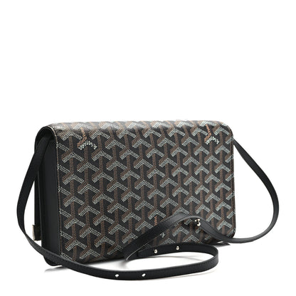 Goyard Goyardine Monte Carlo Bois Clutch With Strap Black 3 of 10