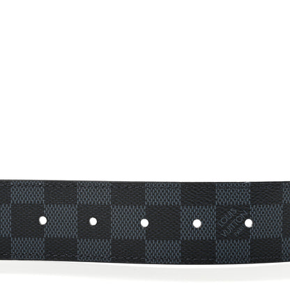 Louis Vuitton Damier Graphite 40mm LV Initiales Belt 85 34 3 of 5