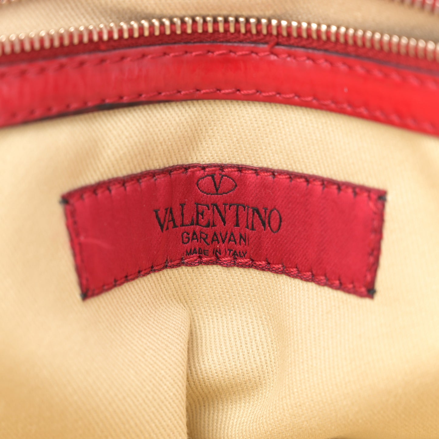 Patent Lacca Bow Dome Red