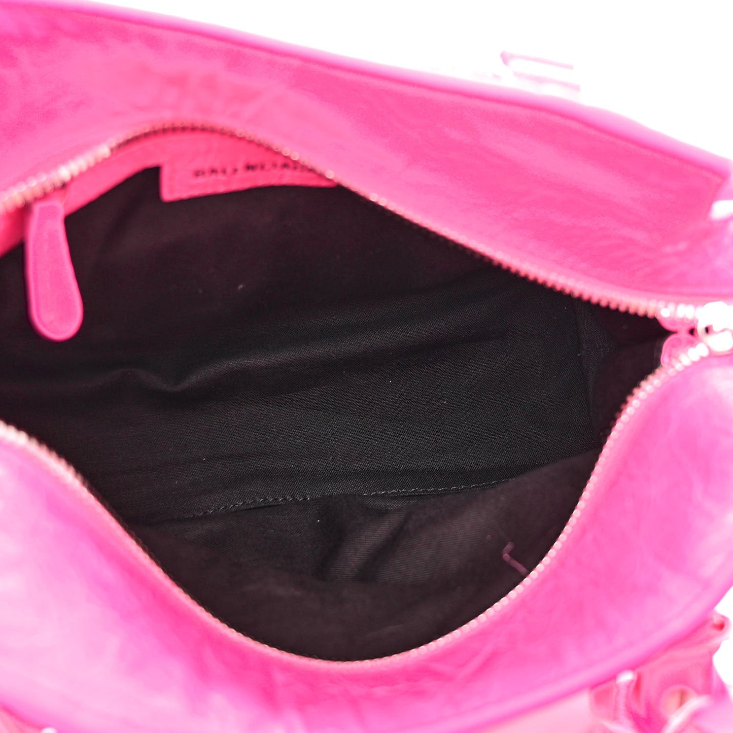 Agneau Arena Neo Cagole Handbag XS Fluo Pink