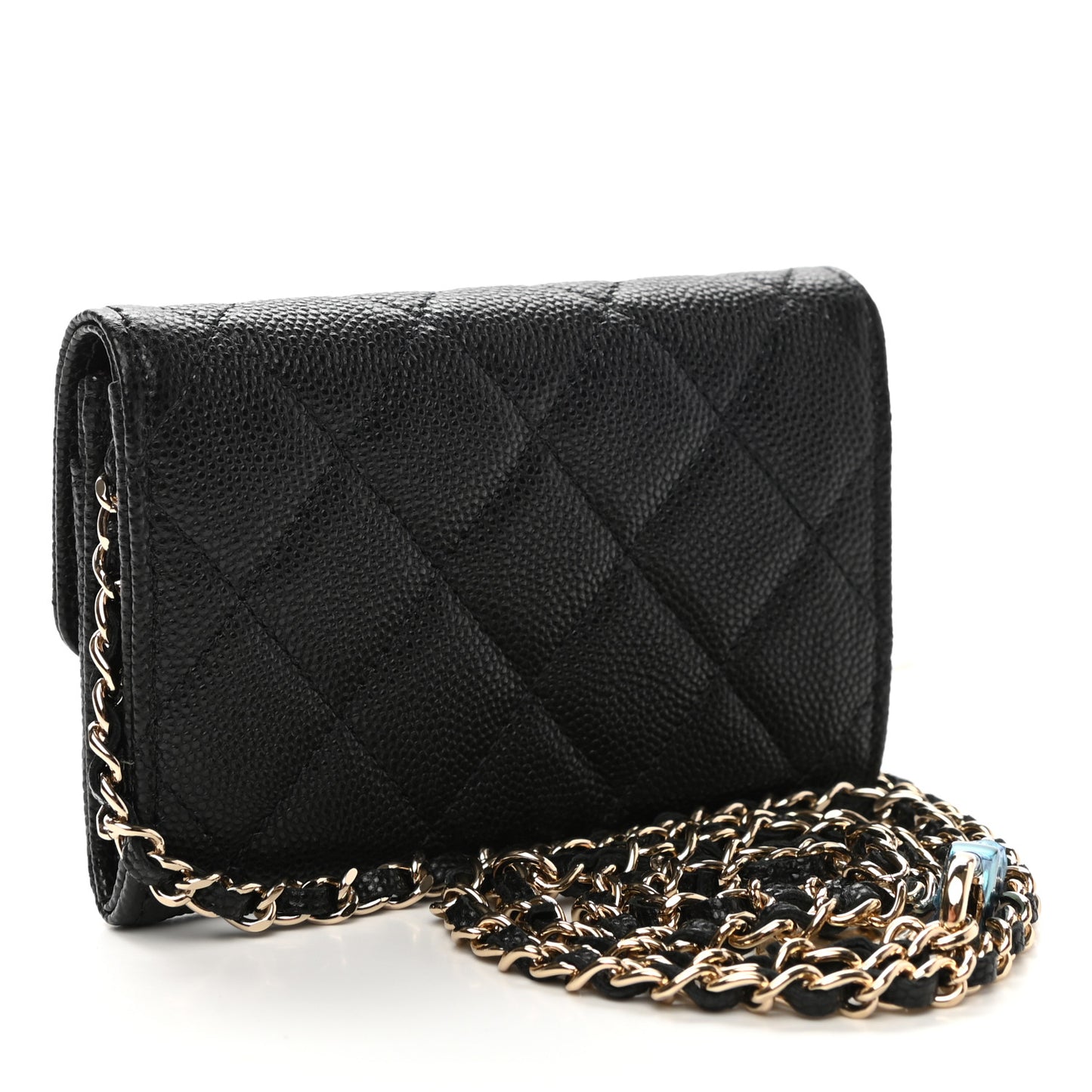 Caviar Quilted Belt Bag Black
