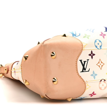 Louis Vuitton Monogram Multicolor Judy MM White 8 of 9