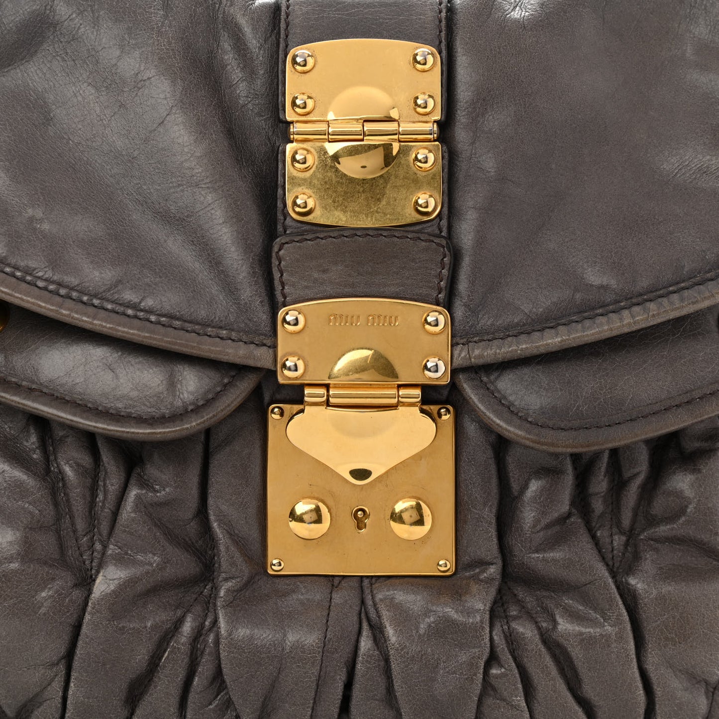 Nappa Matelasse Coffer Hobo Juta