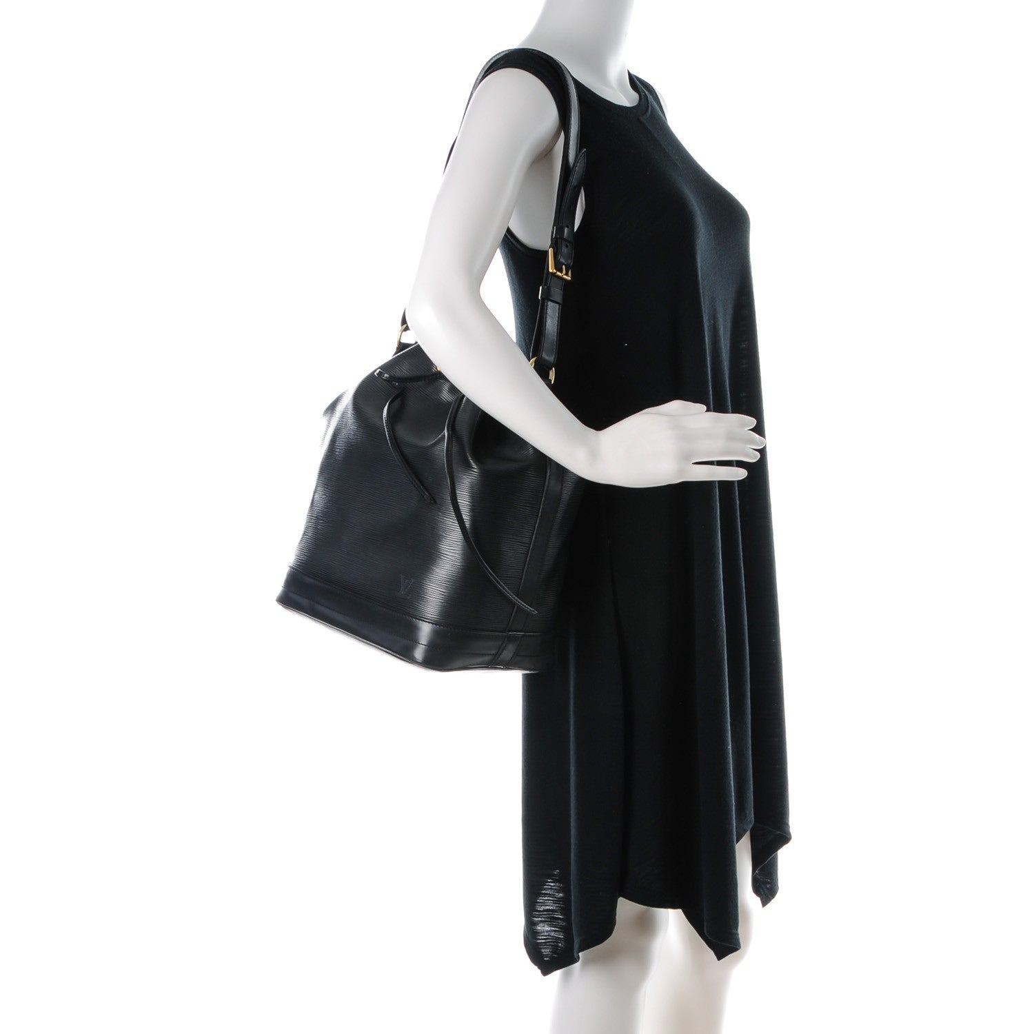 Louis Vuitton Epi Noe Black 2 of 7