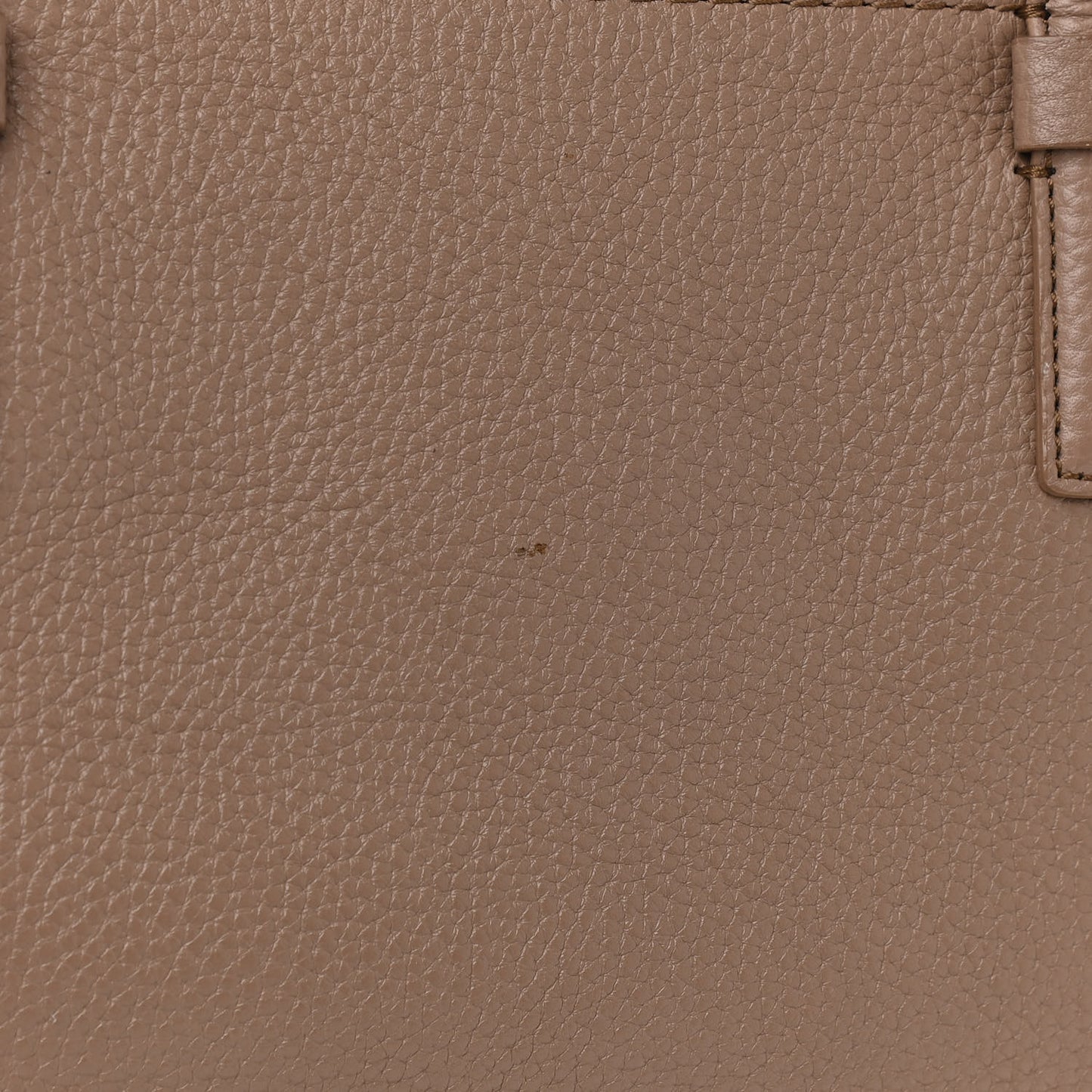 Grained Calfskin Double Handle Medium Amy Tote Beige Pink