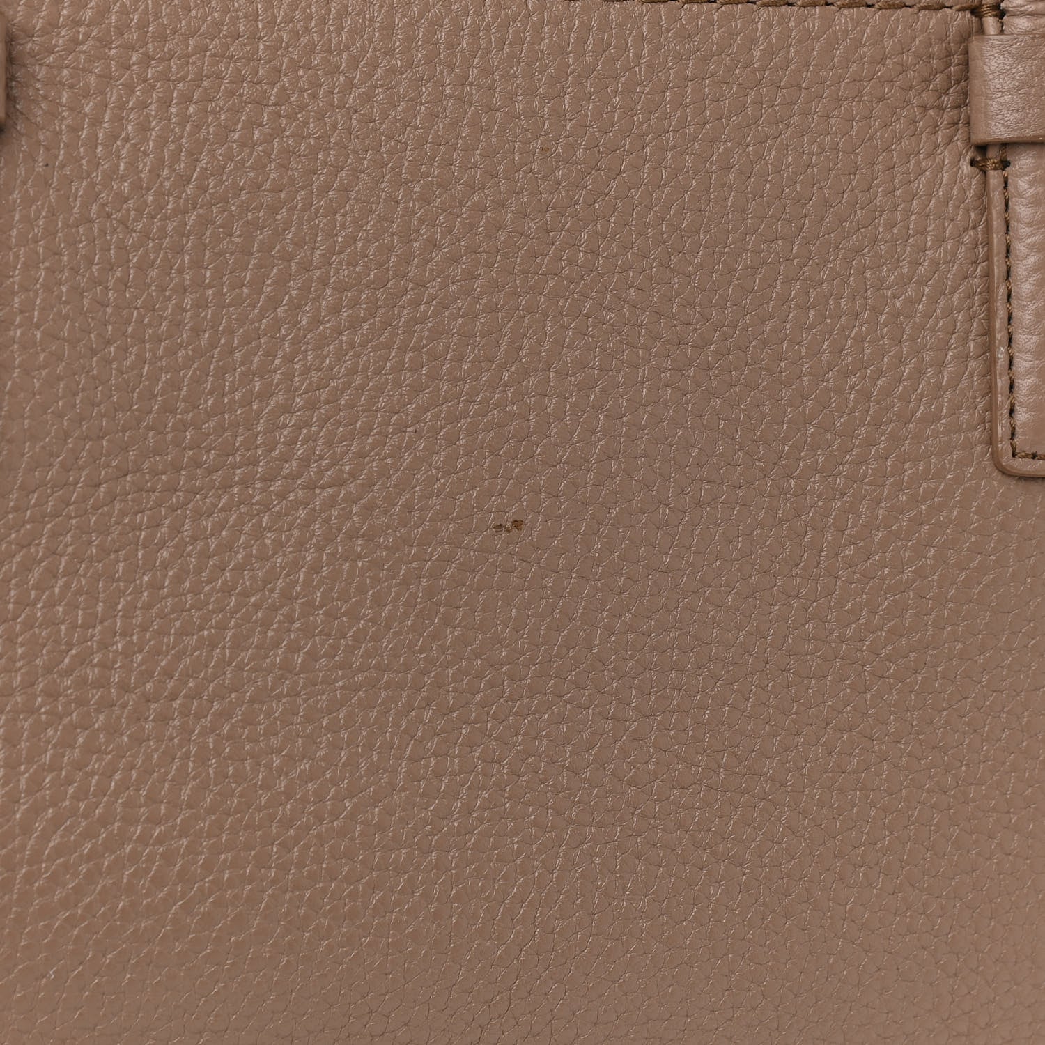 Salvatore Ferragamo Grained Calfskin Double Handle Medium Amy Tote Beige Pink 10 of 11